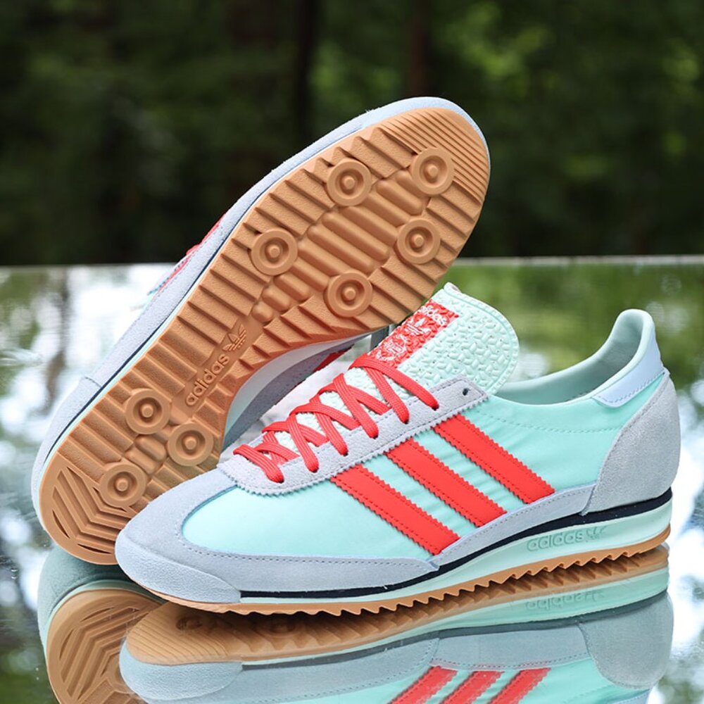 Adidas SL 72 OG Semi Flash Aqua Red - Picture 4 of 13